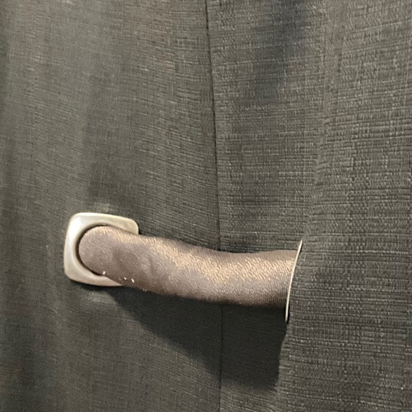 NY Designer NWT Black Silver 1 of kind short sleeve dress - Picture 5 of 6